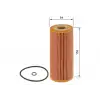 BOSCH Yağ Filtresi (F026407402) - VW Grubu (VW/Audi/Seat/Skoda)
