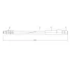 CAVO Fren Hortumu Arka (Sag-sol) (CAVO C800 095B) - BMW / Mini