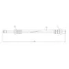CAVO Fren Hortumu Arka (Sag-sol) (CAVO C800 365A) - BMW / Mini
