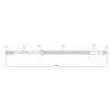 CAVO Fren Hortumu Arka ((500 Mm)) - VW Grubu (VW/Audi/Seat/Skoda) CAVO C900 127A