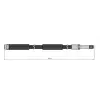 CAVO Fren Hortumu Arka ((475 Mm)) - VW Grubu (VW/Audi/Seat/Skoda) CAVO C900 623A