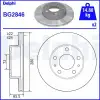 DELPHI Fren Diski Ön (14Q) - Fiat / Alfa / Lancia DEL BG2846