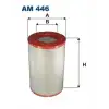 FILTRON Hava Filtresi (Filtre Elemanı) (AM 446) - Ağır Vasıta