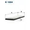 FILTRON Polen Filtresi (E905li-la 45 (Karbonsuz)) - VW Grubu (VW/Audi/Seat/Skoda) K 1004