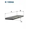 FILTRON Polen Filtresi (Lak45 / Ahc119 (Karbonlu)) - VW Grubu (VW/Audi/Seat/Skoda) K 1004A