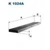 FILTRON Polen Filtresi (Lak226 (Karbonlu)) - VW Grubu (VW/Audi/Seat/Skoda) K 1024A