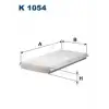 FILTRON Polen Filtresi (Mexs4h 16n619 Ab/(tam T16n619 Fcs)karbonsuz) - Ford K 1054