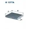 FILTRON Polen Filtresi (Karbonlu) (K 1377A) - Ford