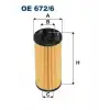 FILTRON Yağ Filtresi (OE 672/6) - BMW / Mini