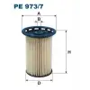 FILTRON Yakıt Filtresi (Kx342 / C801) - VW Grubu (VW/Audi/Seat/Skoda) PE 973/7