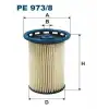 FILTRON Yakıt Filtresi (Kx341) - VW Grubu (VW/Audi/Seat/Skoda) PE 973/8