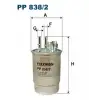 FILTRON Yakıt Filtresi (2s41 9155 AB Musursuz/75 PS) - Ford PP 838/2