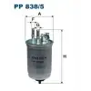 FILTRON Yakıt Filtresi (2s41 9155 CB Musursuz 75 PS) - Ford PP 838/5