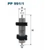FILTRON Yakıt Filtresi (H401wk) - VW Grubu (VW/Audi/Seat/Skoda) PP 991/1