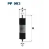 FILTRON Yakıt Filtresi (Kl658 / H332wk) - VW Grubu (VW/Audi/Seat/Skoda) PP 993
