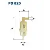 FILTRON Yakıt Filtresi (1) - Mercedes-Benz PS 820