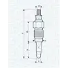 MAGNETI MARELLI Kızdırma Bujisi (Gn857) - VW Grubu (VW/Audi/Seat/Skoda) 060900030606