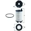 MAHLE Yağ Filtresi (E813h01 D188) - VW Grubu (VW/Audi/Seat/Skoda) MHL OX350/4D