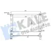 KALE Su Radyatörü (Brazing Benzinli / 2s6h & CC) - Ford 349600