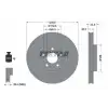 TEXTAR Fren Diski Ön (36231 / Ddf1664 / Df6015s (Adet Fiyat)) - VW Grubu (VW/Audi/Seat/Skoda) TX 92160005