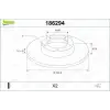 VALEO Fren Diski Arka (09075-ddf321-df2651 (Takım Fiyat)) - VW Grubu (VW/Audi/Seat/Skoda) 186294