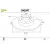 VALEO Fren Diski Arka (18488-ddf929-df2805 (Takım Fiyat)) - VW Grubu (VW/Audi/Seat/Skoda) 186597
