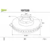 VALEO Fren Diski Ön (Sol (Ddf1408l / Df4764 (Adet Fiyat)) - VW Grubu (VW/Audi/Seat/Skoda) 197535