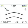 VALEO Silecek Süpürgesi Ön Takım (60,00-60,00mm) - Mercedes-Benz 574491