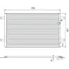 VALEO Klima Radyatörü (8FC 351 343-441) - VW Grubu (VW/Audi/Seat/Skoda) 814004