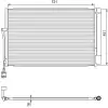 VALEO Klima Radyatörü (8fc351343161) - VW Grubu (VW/Audi/Seat/Skoda) 814379