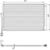 VALEO Klima Radyatörü (8fc351343161) - VW Grubu (VW/Audi/Seat/Skoda) 814379