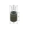 BOSCH Yağ Filtresi (Çift Oringli) - Fiat / Alfa / Lancia 0451203201