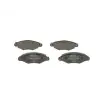 BOSCH Fren Balatası Ön ([WVA 23597] - [130,9x47,5x18 Mm]) - Peugeot / Citroën / DS 0986495244
