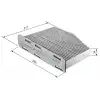 BOSCH Polen Filtresi (E998lc / LAK 181 (Karbonlu)) - VW Grubu (VW/Audi/Seat/Skoda) 1987432397