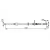 BOSCH EL Fren Teli Arka (Arka : L/R) - Mercedes-Benz 1987482301