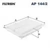 FILTRON Hava Filtresi (AP 144/2) - Japon Araçları