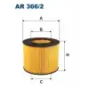 FILTRON Hava Filtresi (Boru Tip) (AR 366/2) - Fiat / Alfa / Lancia