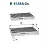 FILTRON Polen Filtresi (K 1428A-2x) - BMW / Mini