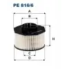 FILTRON Yakıt Filtresi (PE 816/6) - Opel