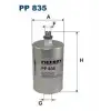 FILTRON Yakıt Filtresi (H80wk04) - Mercedes-Benz PP 835