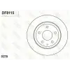 TRW Fren Diski Arka (DF8115) - Japon Araçları