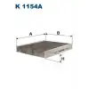 FILTRON Polen Filtresi ((Karbonlu)/4m5j 19g244 Abhf) - Ford K 1154A