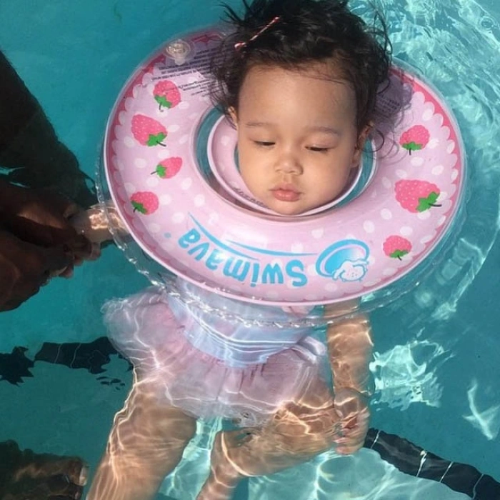 Swimava Çilek Boyun Simidi Seti