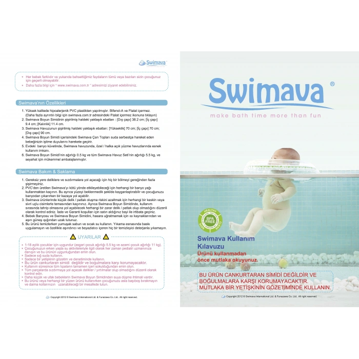 Swimava Dondurma Boyun Simidi Seti + Mini Ring ♥