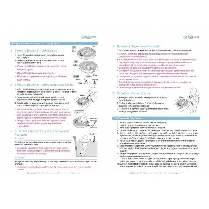 Swimava Penguen Boyun Simidi