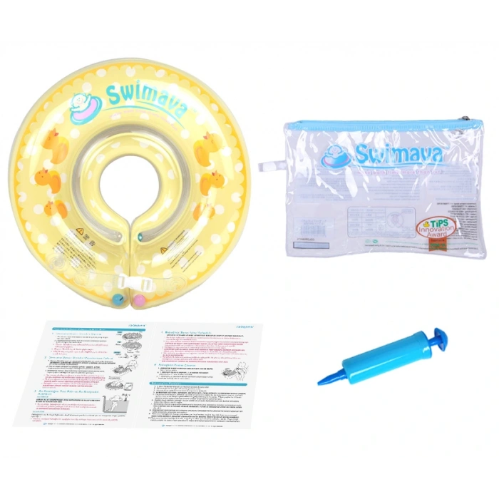 Swimava Sarı Ördek Boyun Simidi