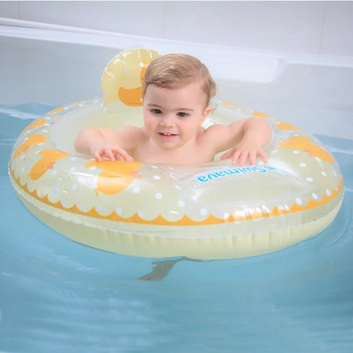 Swimava Sarı Ördek Oturaklı Yüzme Simidi