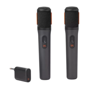 JBL Partybox 2 Adet Kablosuz Mikrofon Seti Siyah