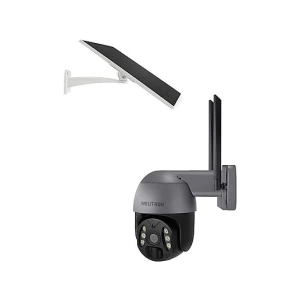NEUTRON 3MP Wifi Solar Güneş Enerjili IP Kamera Siyah