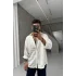 Beyaz modal gömlek